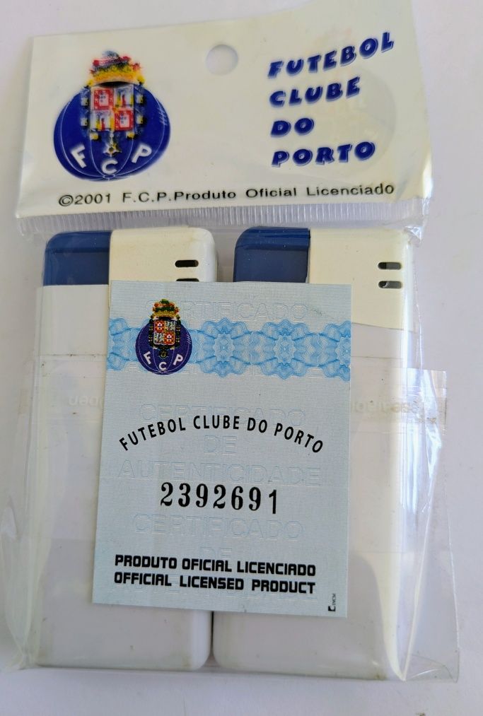 Isqueiros oficiais de 2001 do Futebol Clube do Porto