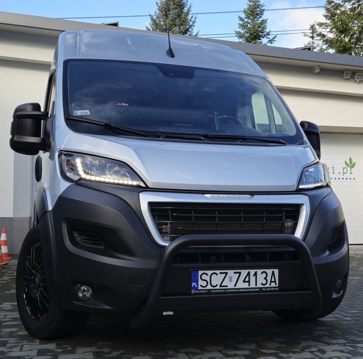 Peugeot Boxer L4H2 + Folia PPF + HAK + Rury + ŁÓŻKO + paka + Tuning