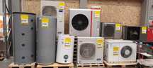 Pompy ciepła wymienniki bufory Haier Stiebel Neoheat Kołton
