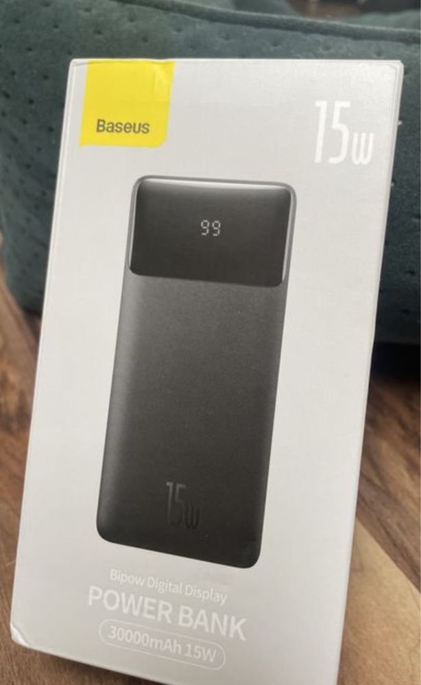 NOWY Powerbank Baseus Bipow 30000mAh 15W Czarny