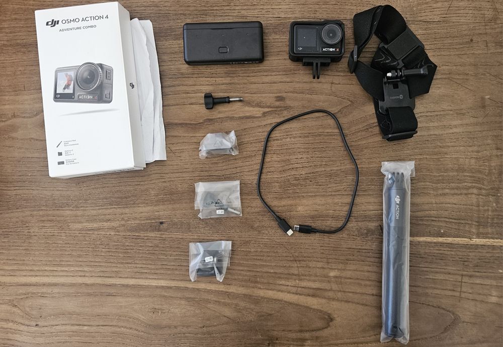 DJI Osmo Action 4 Adventure Combo - Nova