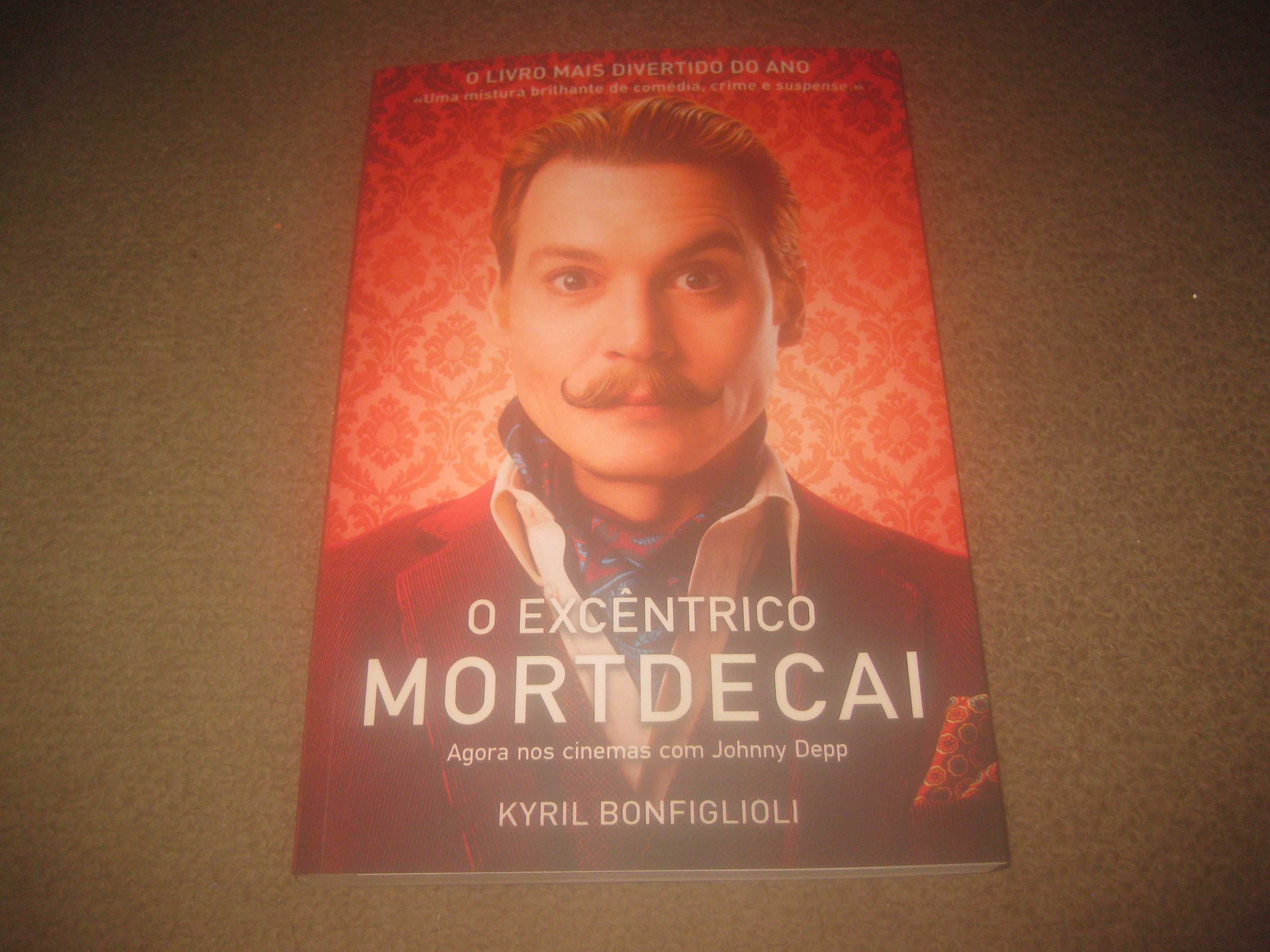 Livro "O Excêntrico Mortdecai" de Kyril Bonfiglioli