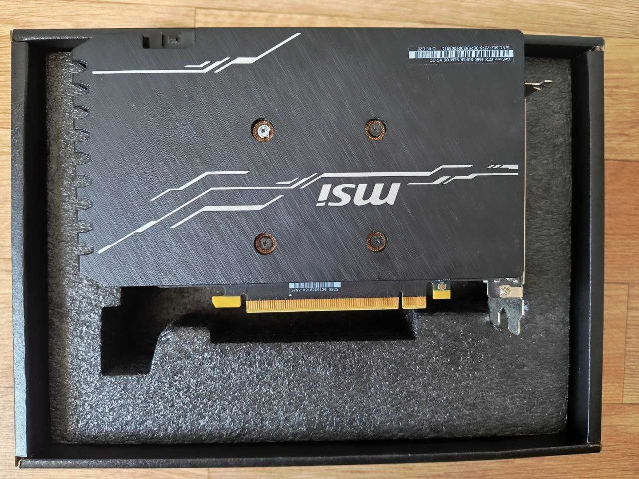 Відеокарта MSI GTX 1660 SUPER OC Edition Ventus XS