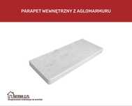 Parapet wewnętrzny z Aglomarmuru | Kamień naturalny