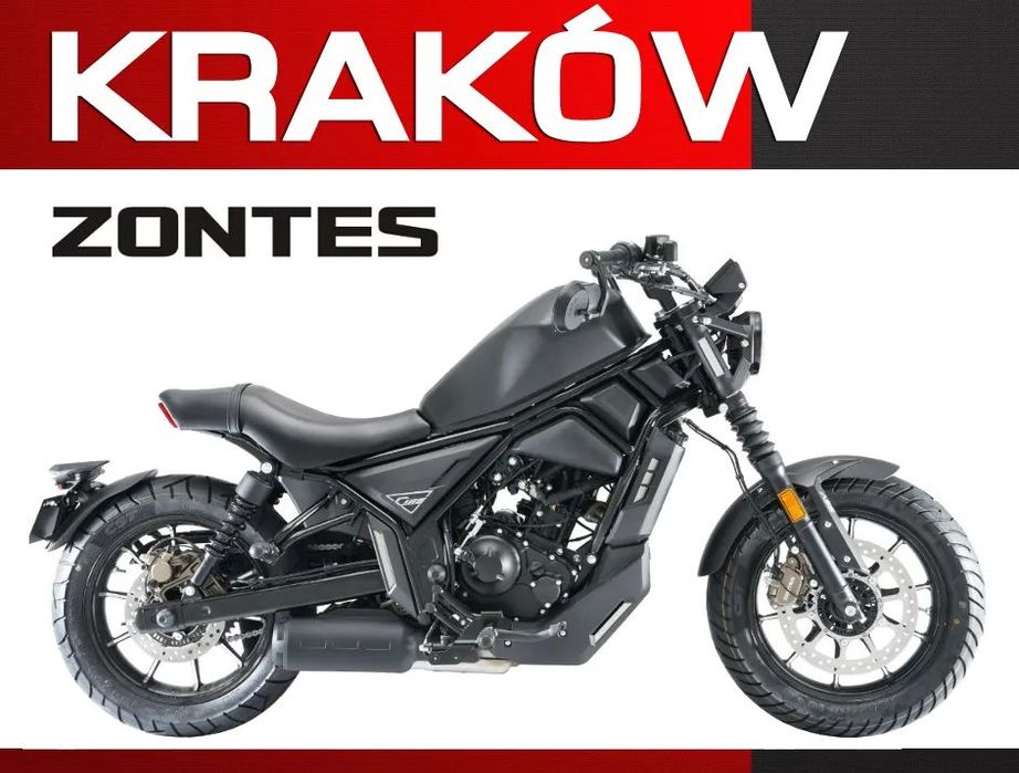 Zontes 125C Motocykl ZONTES C 125 / C2 125 cruiser /2025/ transport, KRAKÓW