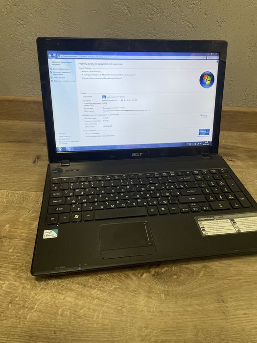 Ноутбук acer aspire 5336
