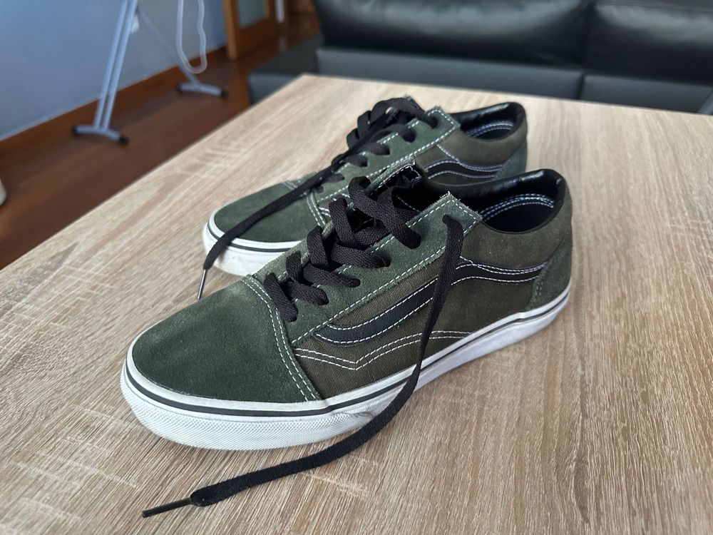 Vans verdes originais