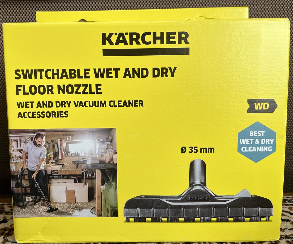 Щітка з перемикачем для Karcher(2.863-000.0)WD