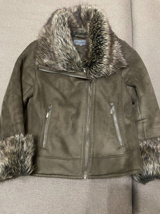 НОВА дуже тепла  дубляночка S/М розмір штучне шутро