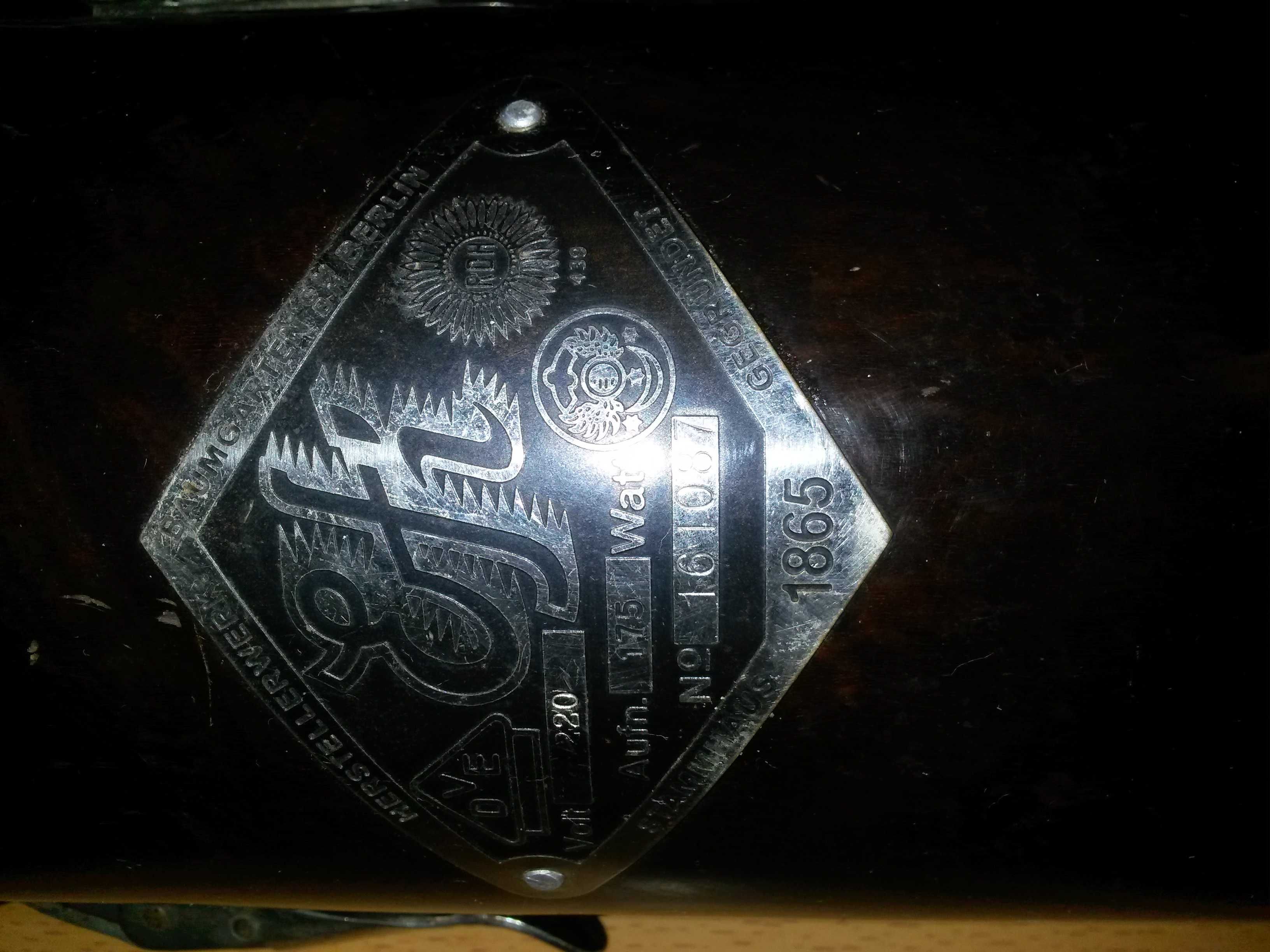 Odkurzacz niemiecki Efi lata 1930 oryginal