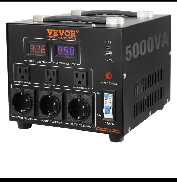 Преобразователь трансформатор 5000w 220 110 220 версия 2024