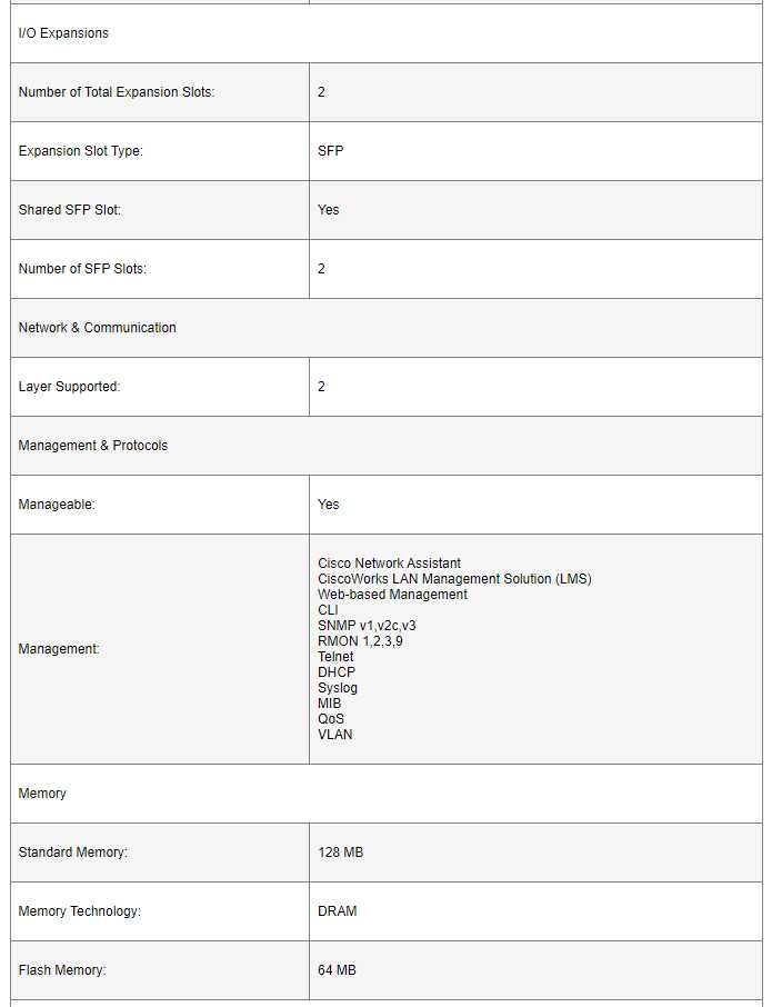 Комутатор Cisco Catalyst WS-C2960C-8TC-L Є КІЛЬКІСТЬ