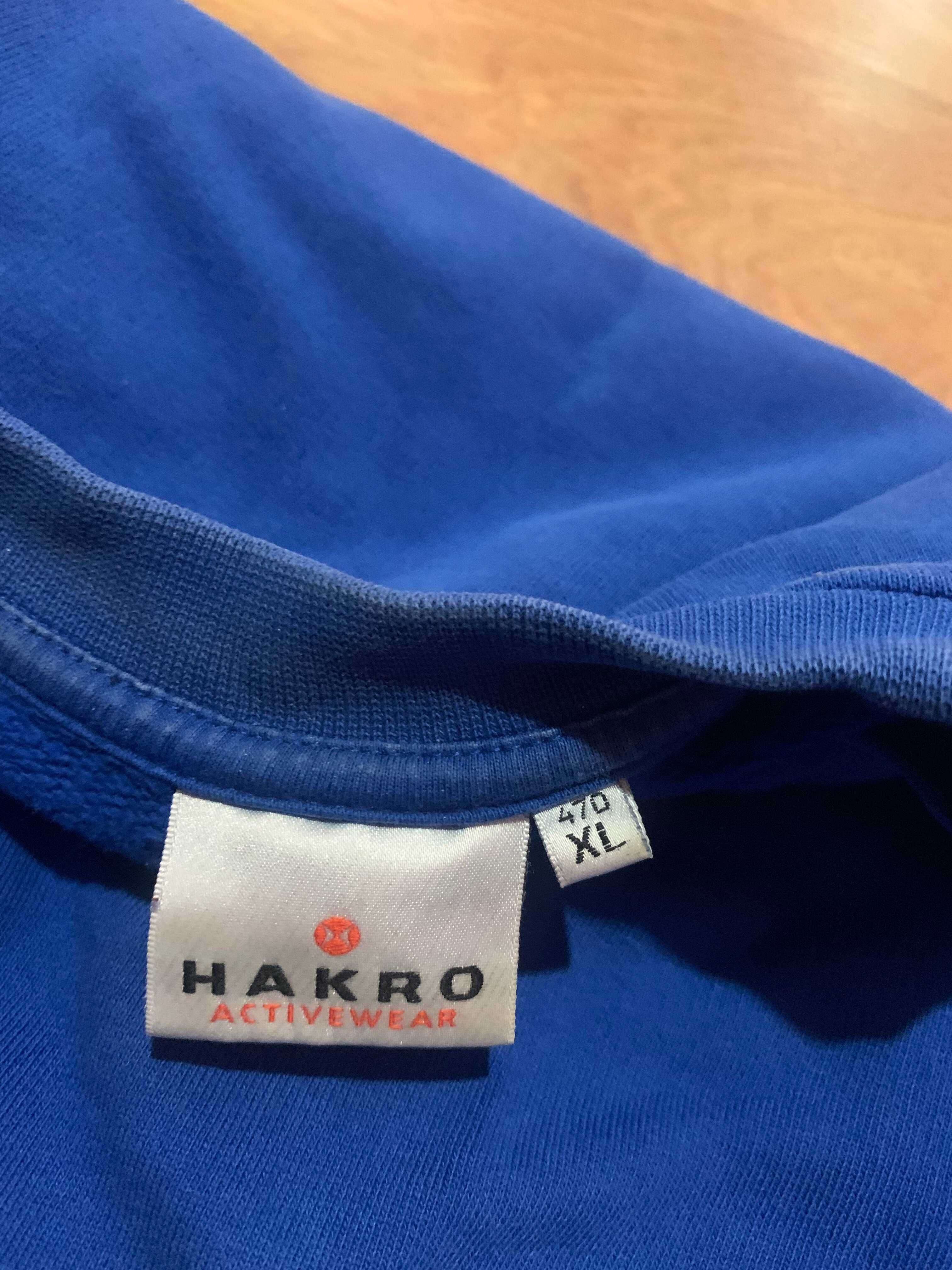 Стильный, синий Oversize свитшот "HAKRO" "JRS" XL