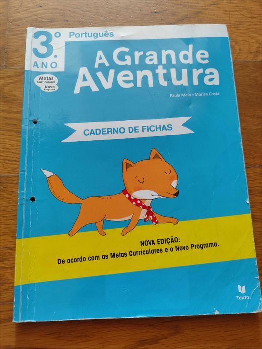 Manual 3.º Ano, A Grande Aventura, Português