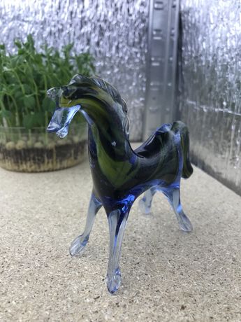 Лошадь статуетка муранское стекло венеция