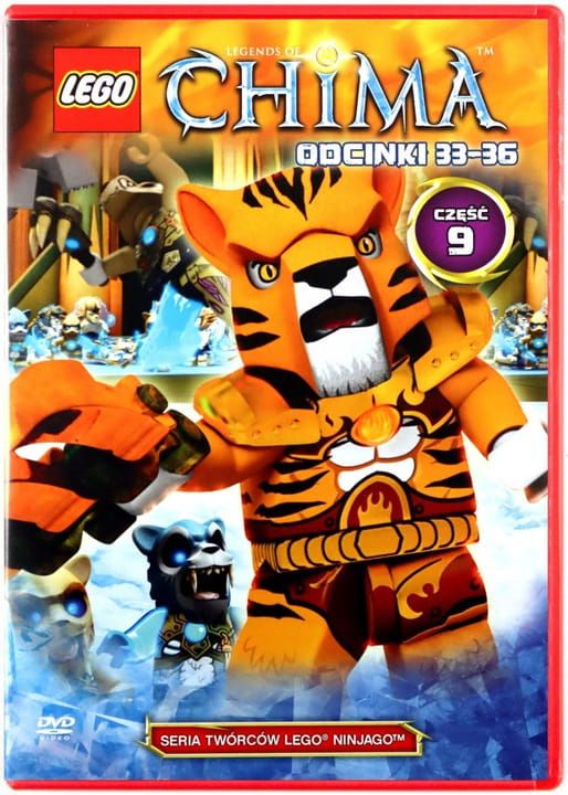 Lego Chima 33-36 Część 9 Film - Dvd - Nowy - Folia