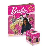 Troca de autocolantes e cromos para caderneta Barbie