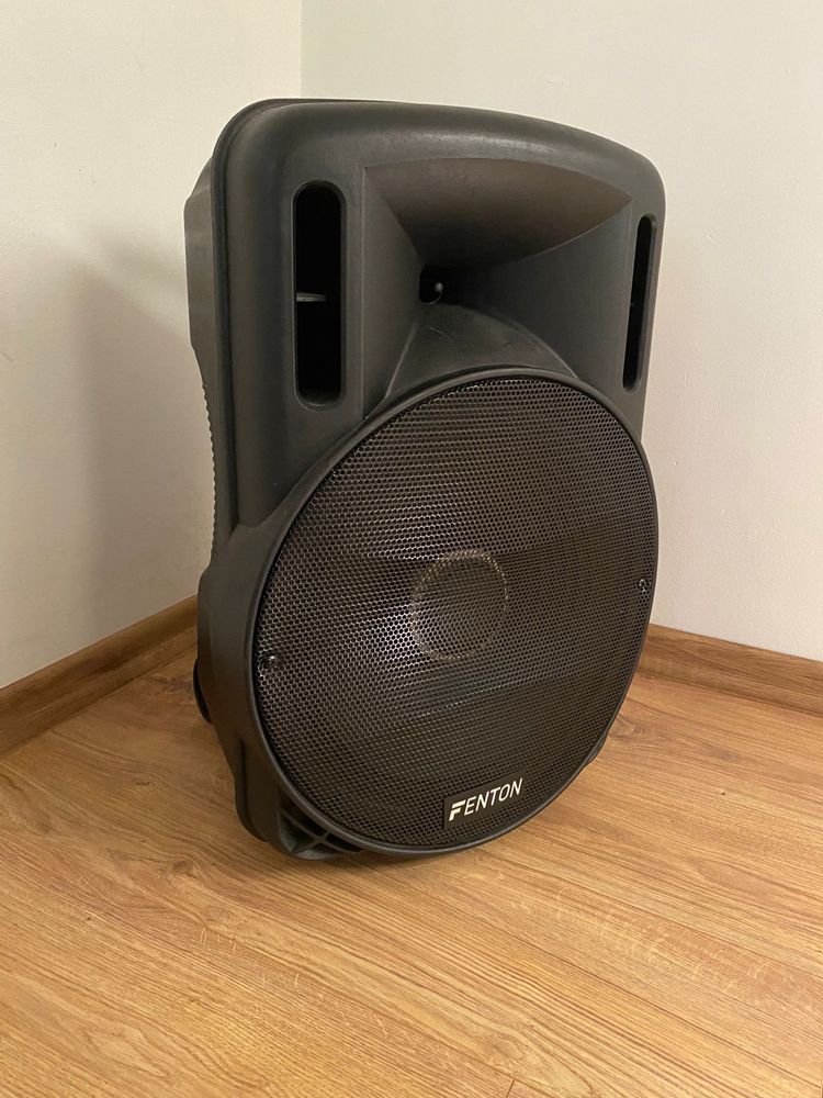 Głośnik, kolumna mobilna z mikrofonem FENTON FT15LED 15” 800W