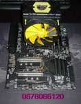топ комплект 1151 EVGA Z370 i9  8/16 ядер мать 32Gb DDR4 память кулер