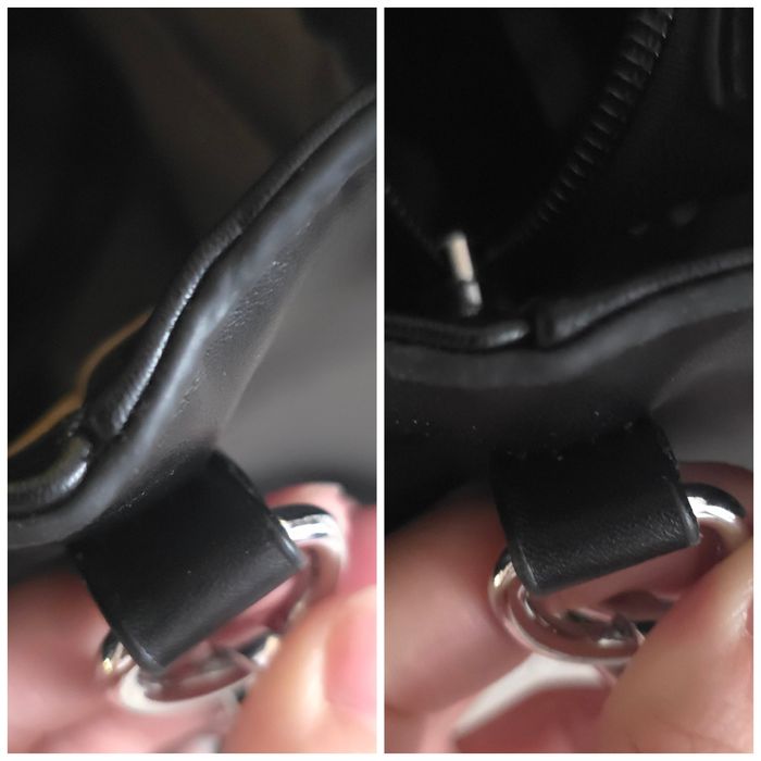 Elegancka pikowana torebka do ręki i przez ramię