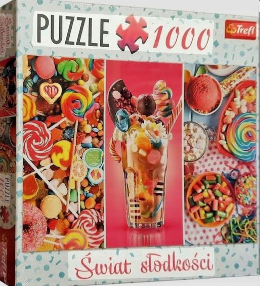 Puzzle Świat Słodkości  Trefl 1000 elementów 
1000 elementów