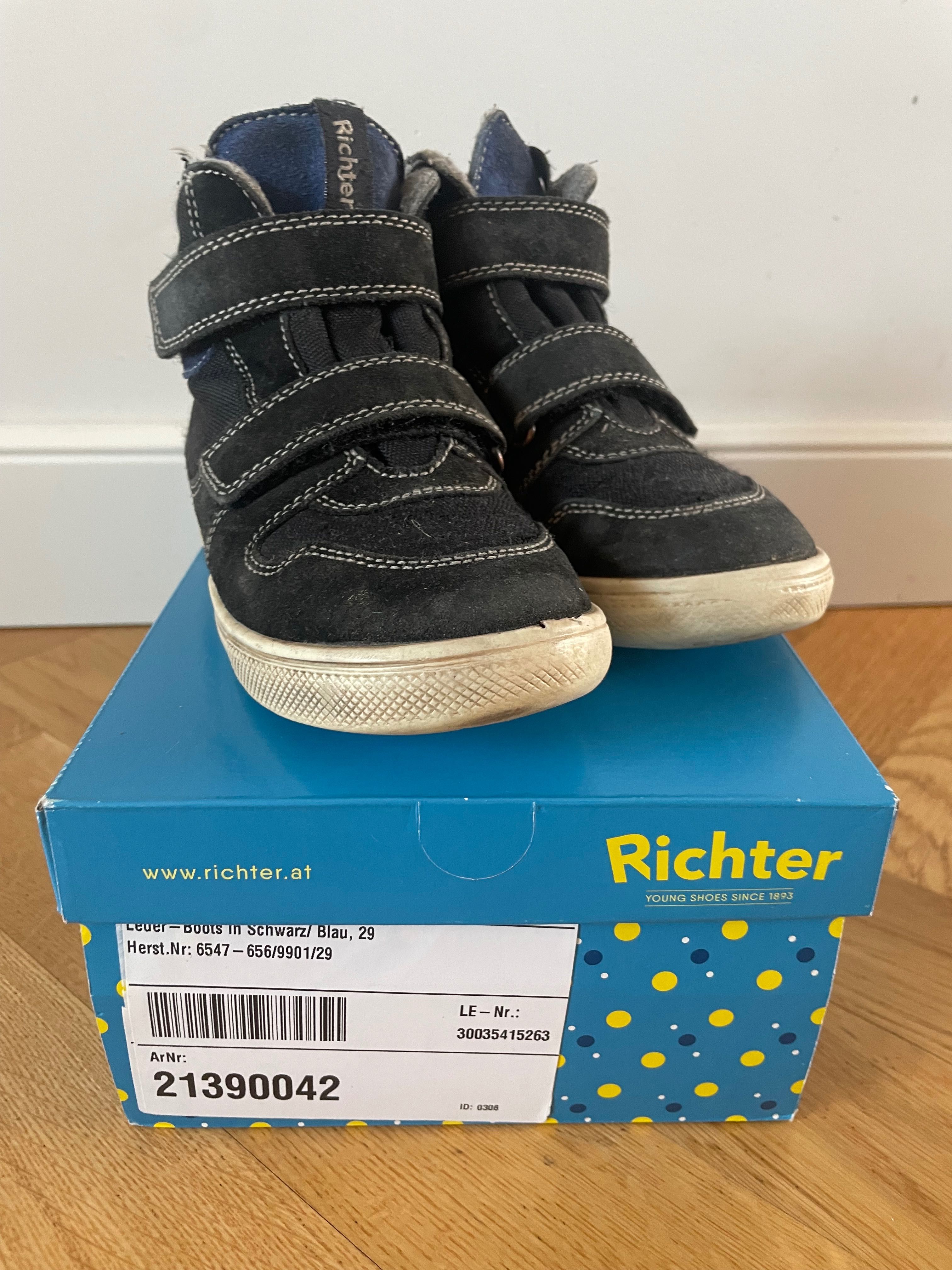 Richter shoes botki rozm 29 buty chłopięce wodoodporne  j.reima ecco