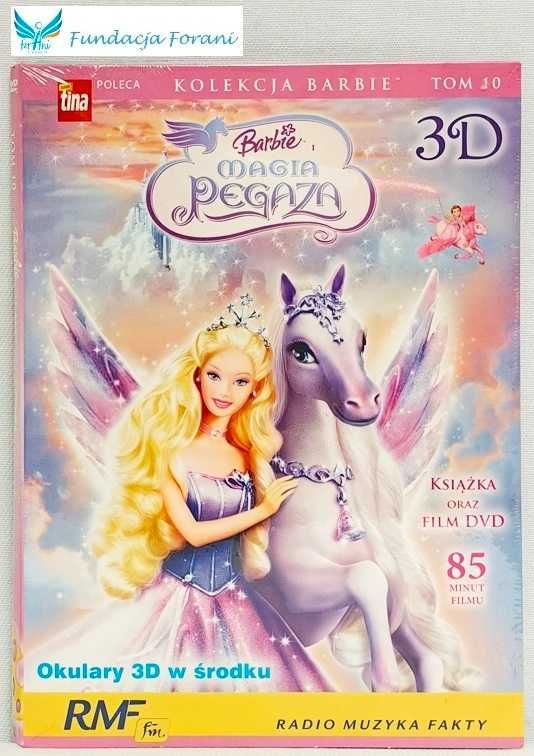 Kolekcja Barbie Magia Pegaza 3D. Tom 10  KSIĄŻKA+DVD
