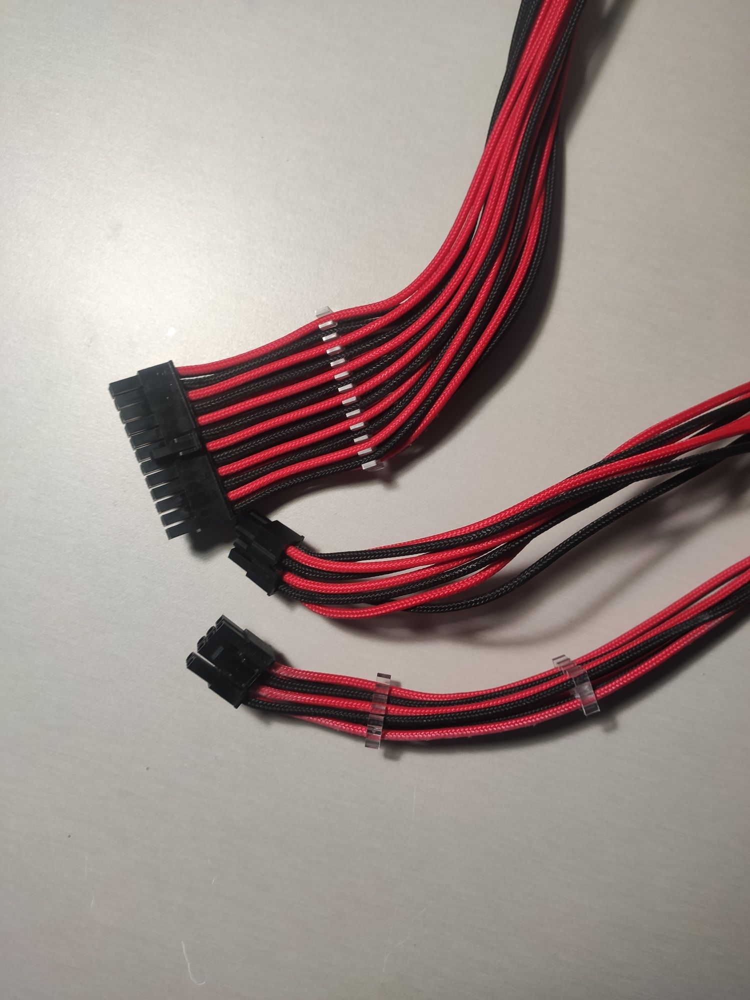 Extensões Phanteks Vermelho e Preto