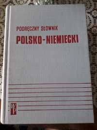 Podręczny słownik polsko-niemiecki WP 1990 Bzdęga Chodera Kubica