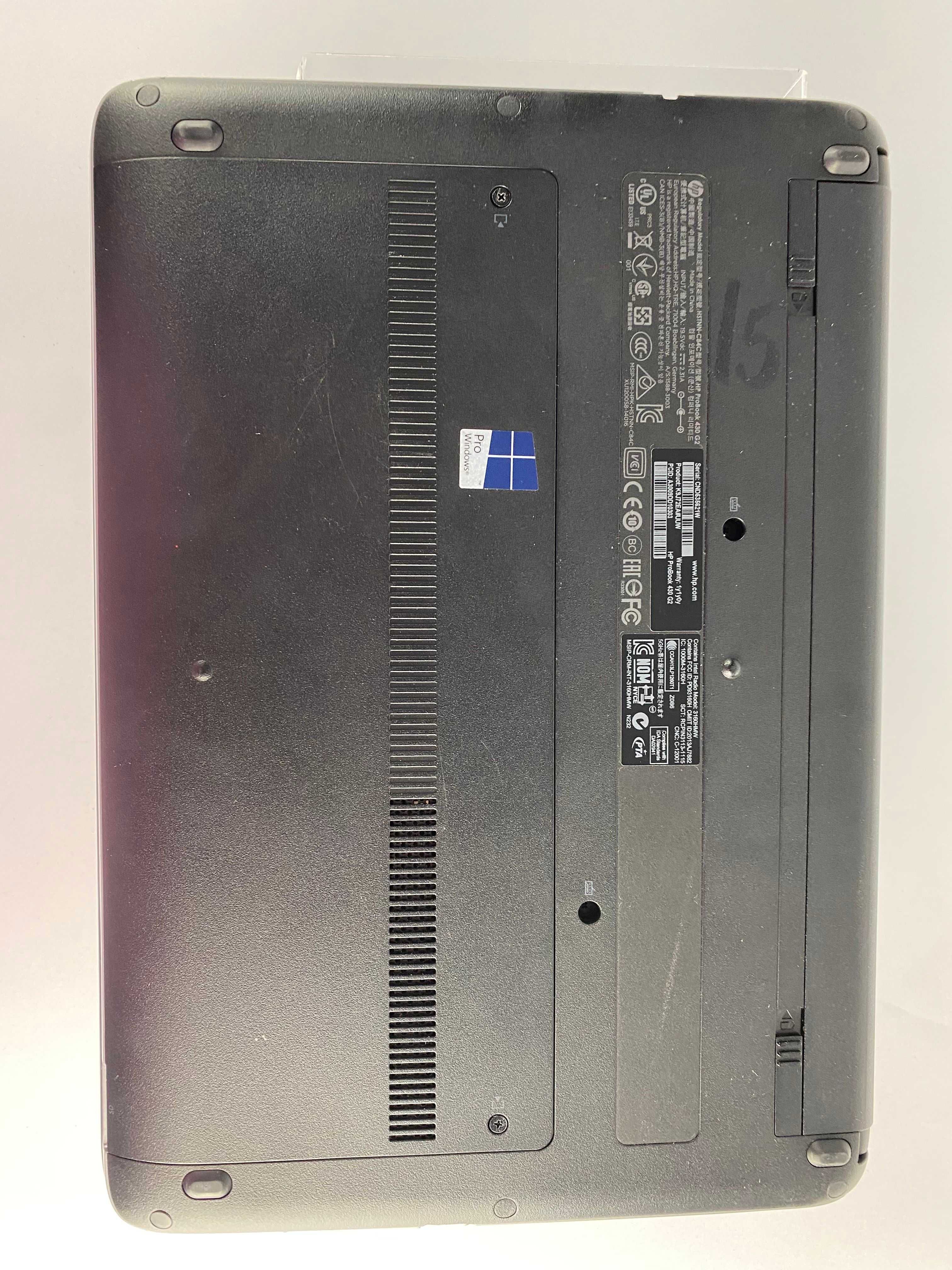 Laptop HP ProBook 430 G2 13,3" Intel Core i5 4 GB / 128 GB SSD W10 Pro