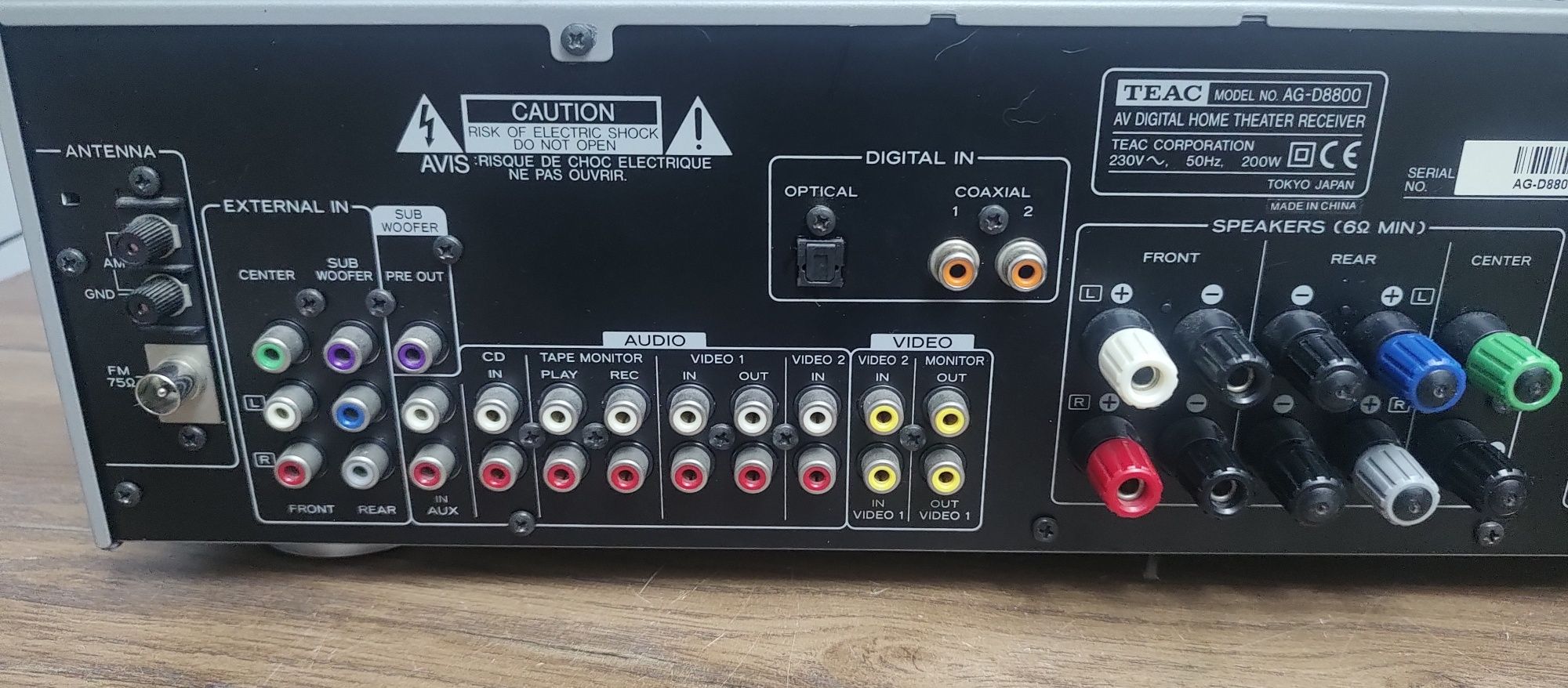 Teac AG D8800 amplituner