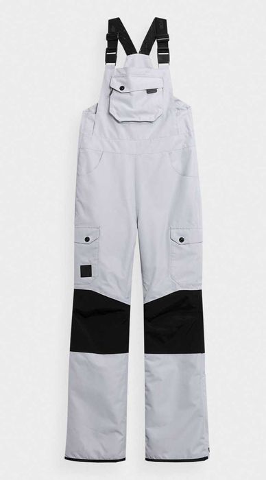 0 M Spodnie snowboardowe narciarskie z szelkami 4F membrana 15000 L 40
