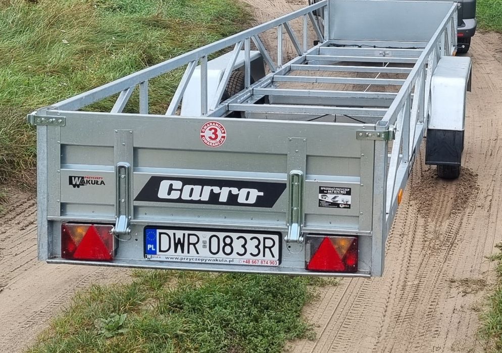 Przyczepa lekka dłużyca carro