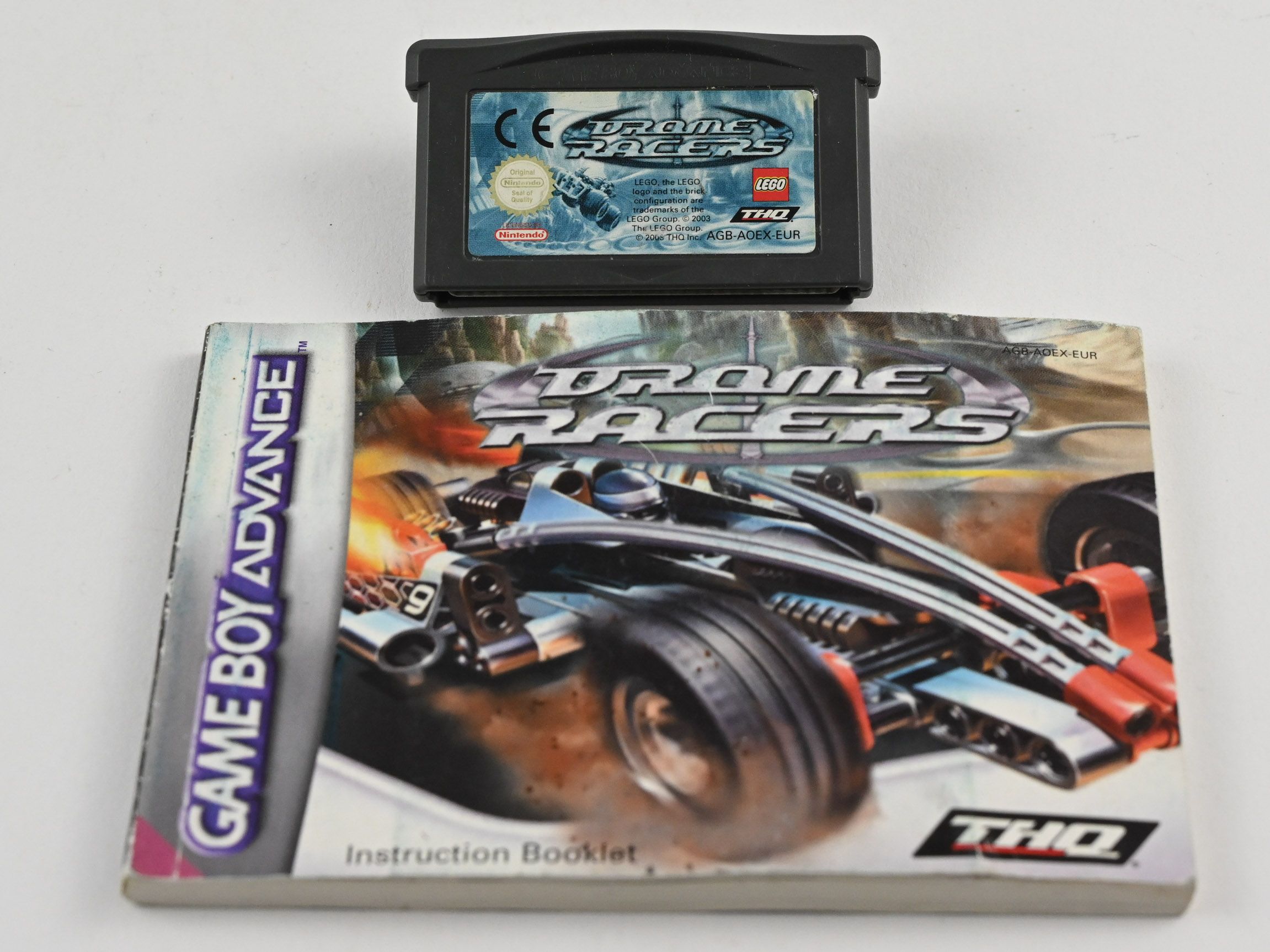 NINTENDO - Game Boy Advance - Gra LEGO Drome Racers + Instrukcja