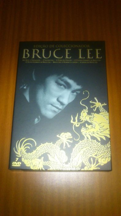 Caixa Coleccionador Bruce Lee como nova!