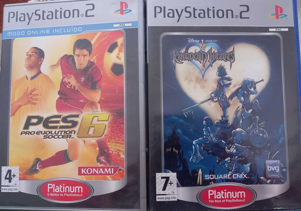 2 Jogos PSX 2 pouco usados