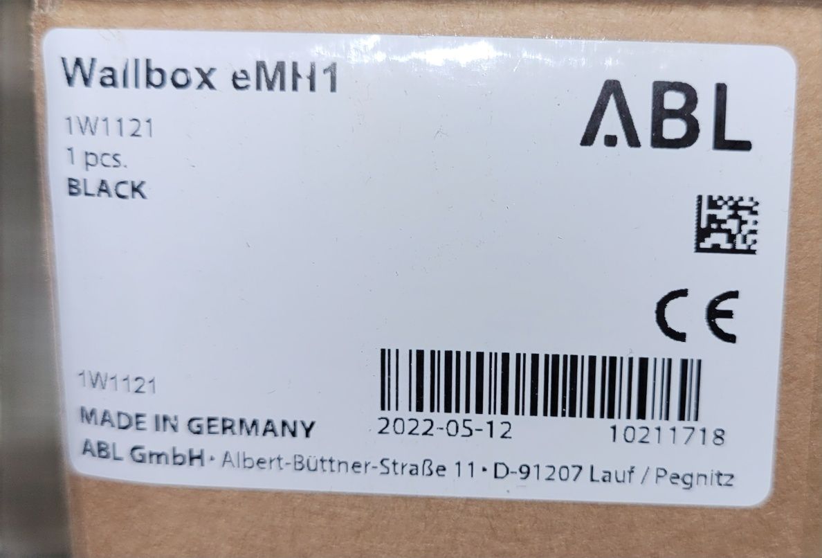 Зарядная станция для электромобиля ABL Wallbox EMH1 11 kWt 3 фазы 380V