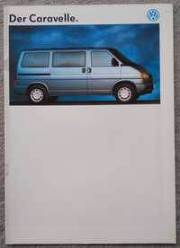 Prospekt Volkswagen Caravelle rok 1992
