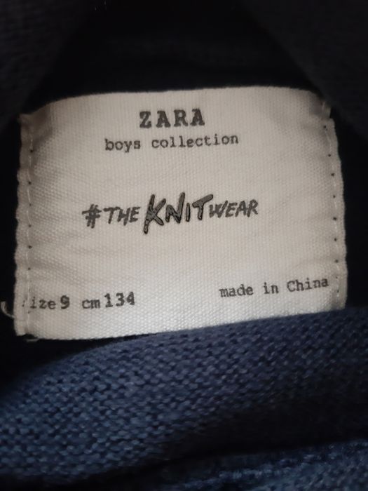 Malha ZARA menino 9 anos