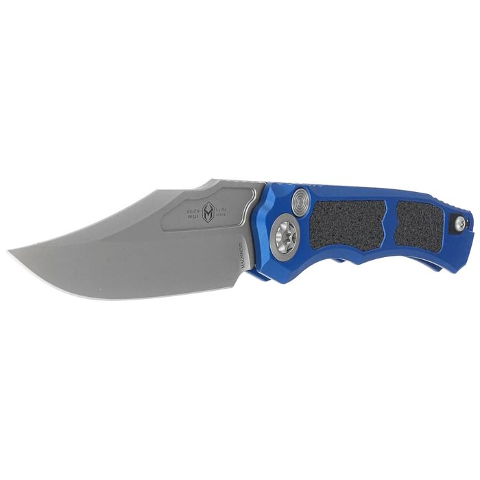 Nóż automatyczny Heretic Wraith V4 Auto Blue Aluminium/3M, Bead