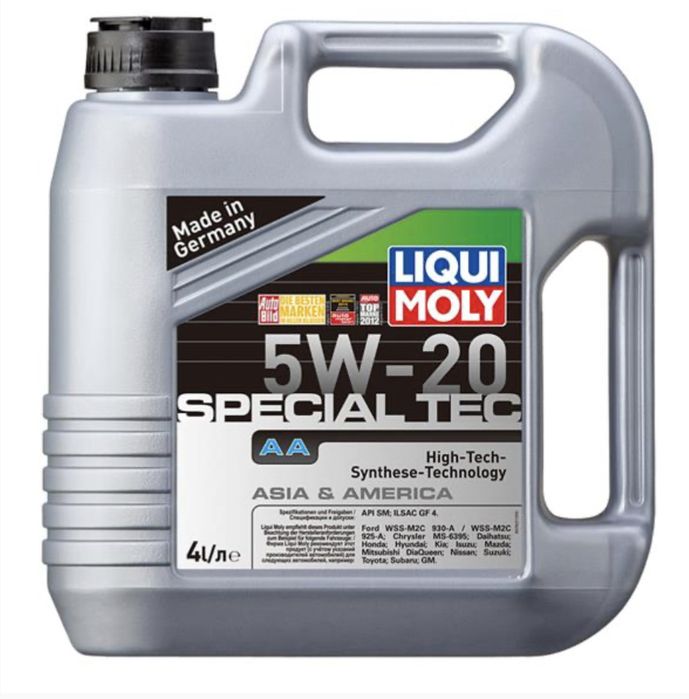 Масла Liqui Moly 5w20, 5W30, 5W40, 10W40