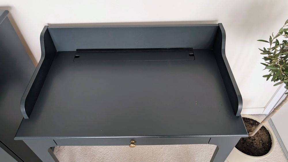 Biurko IKEA LOMMARP ciemnozielone