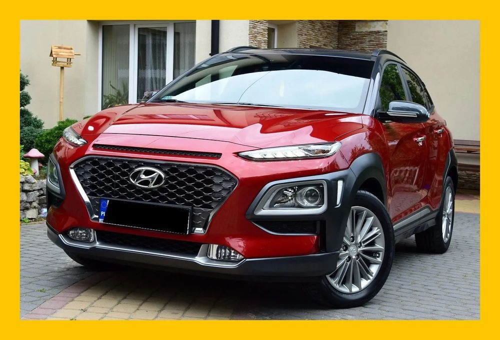 Hyundai Kona UNIKAT!53 Tys KM*1.6 177KM 4X4 Automat*Full Opcja!Salon Polska!