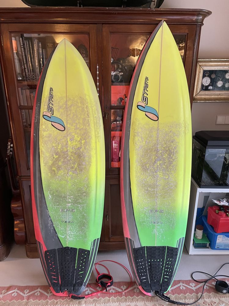 Pranchas Stretch. Quiver completo. 6’1 e 5’9