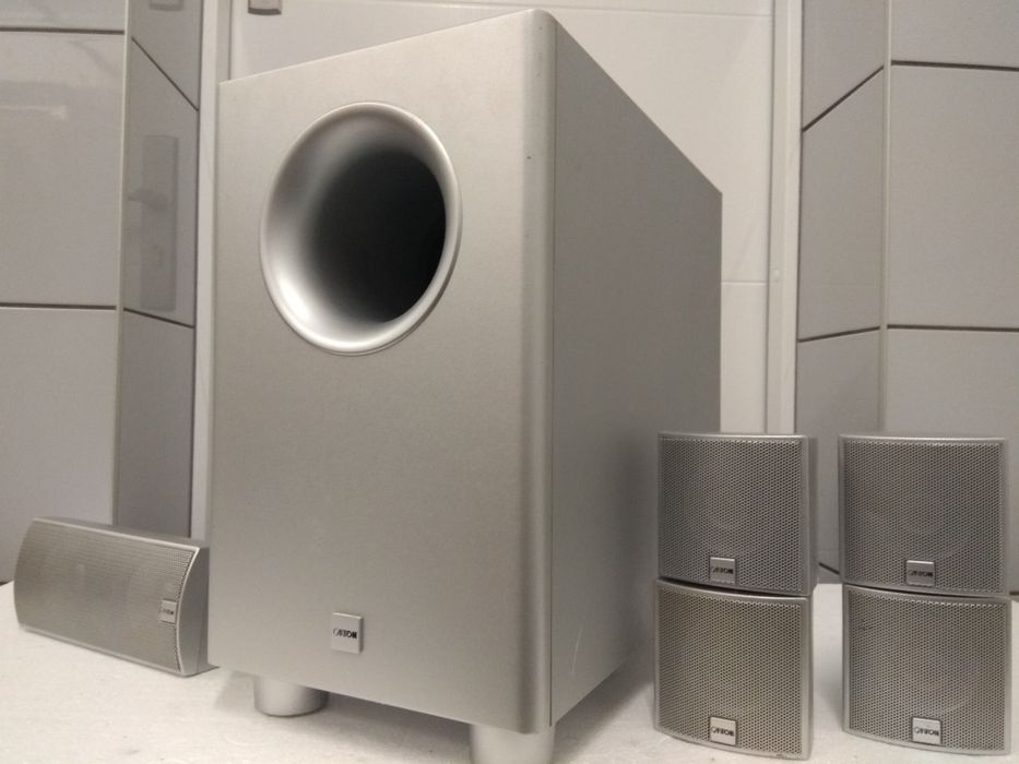 Canton Movie 60 CX zestaw 5.1 subwoofer aktywny AS 60 CX, głośniki.
