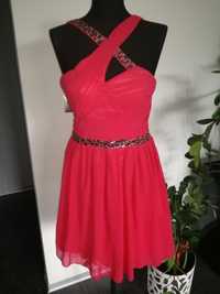 Sukienka czerwona  rozmiar 40 nowe