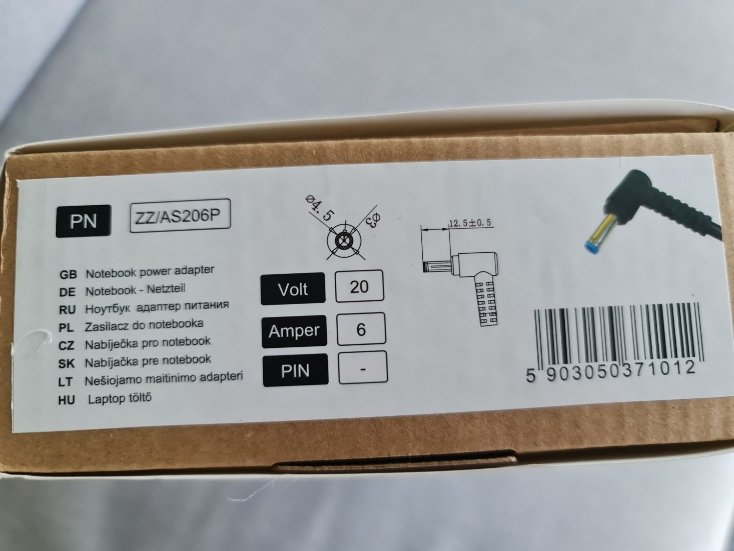 Zasilacz 20 V - zamiennik firmy Movano.