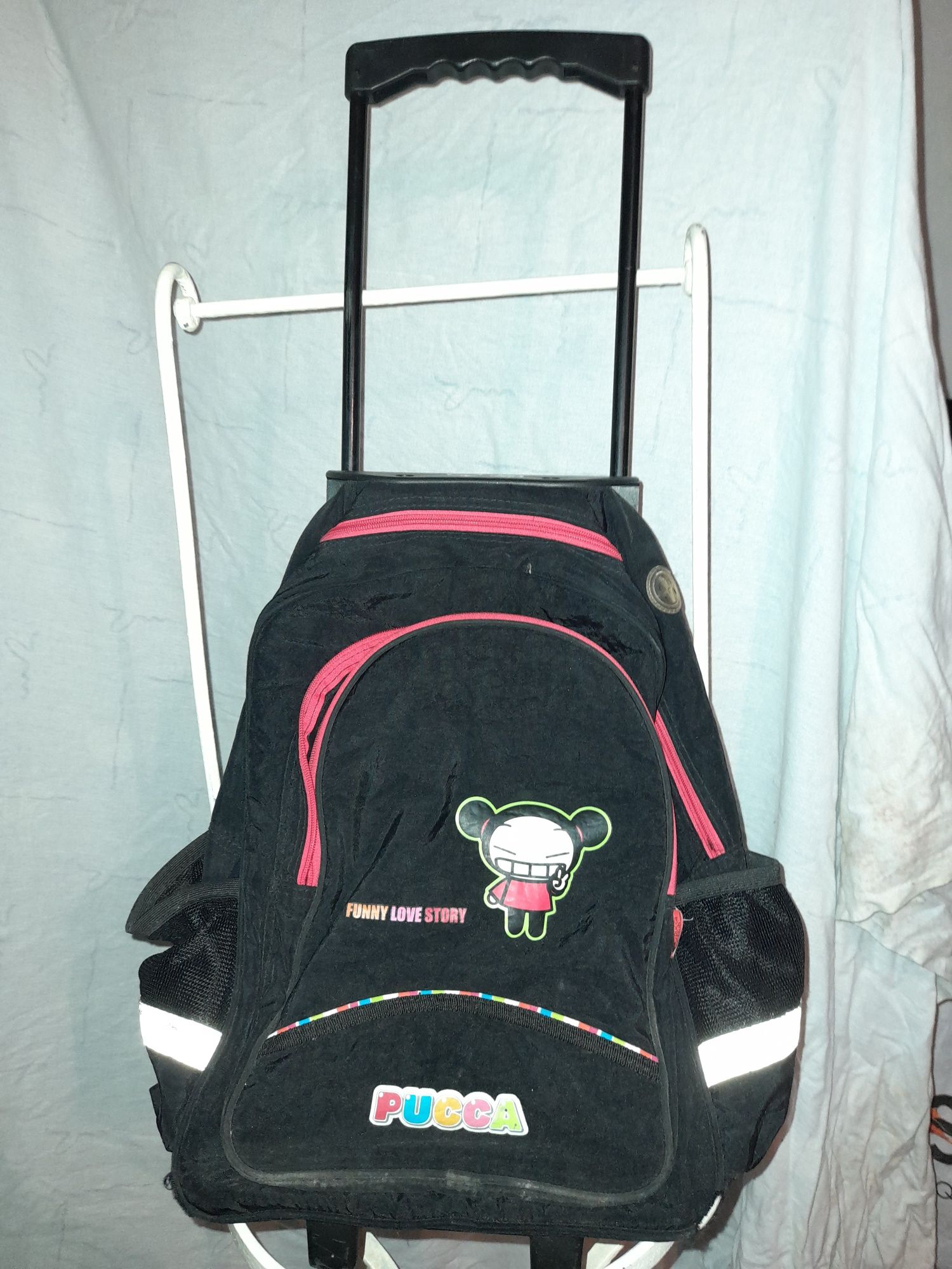 Mochila escolar da pucca