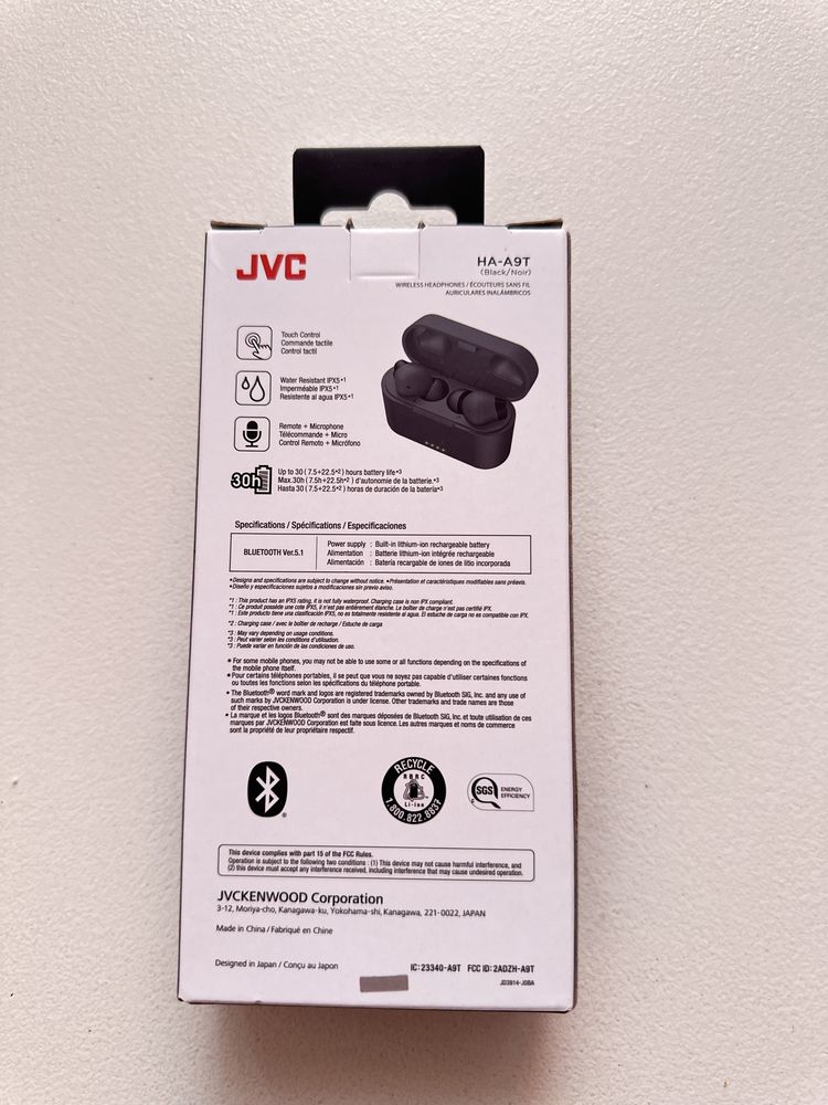 Навушники jvc HA-A9T оригінал із америки