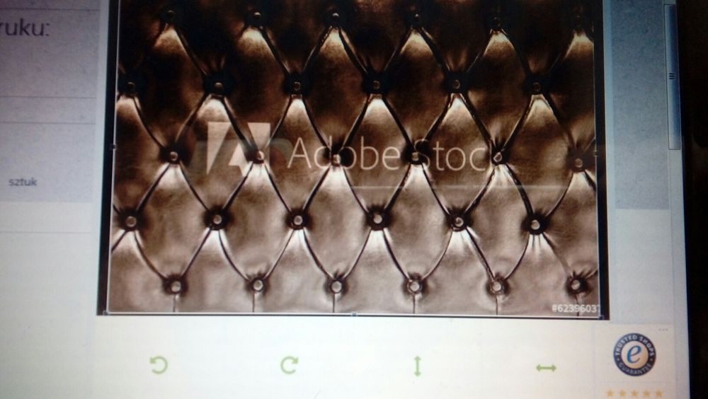 Fototapeta samoprzylepna błyszcząca 185x140cm nowa lub zamiana